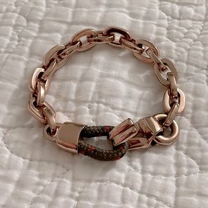 Miansai, Nova chain bracelet, Rose gold, S